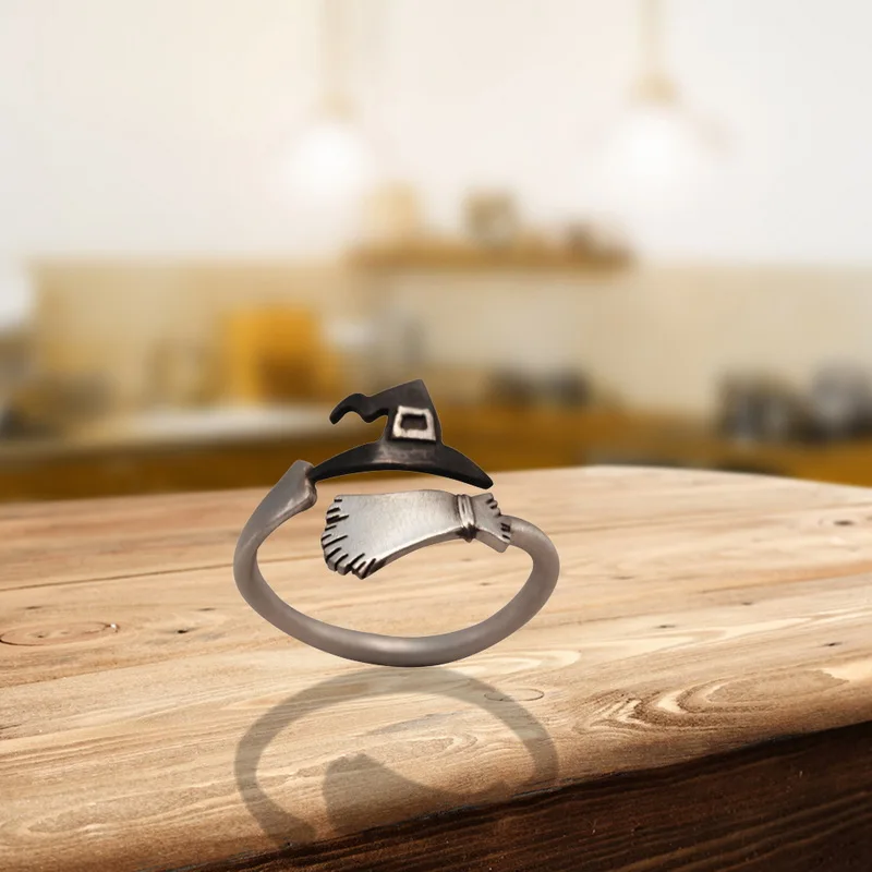 Женское кольцо с цветком LASPERAL винтажное серебряное в форме лотоса ювелирное