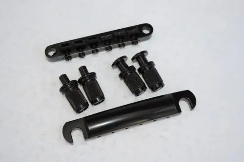 Новая гитара Мелодия-о-матический мост хвостовой части стиль набор черный