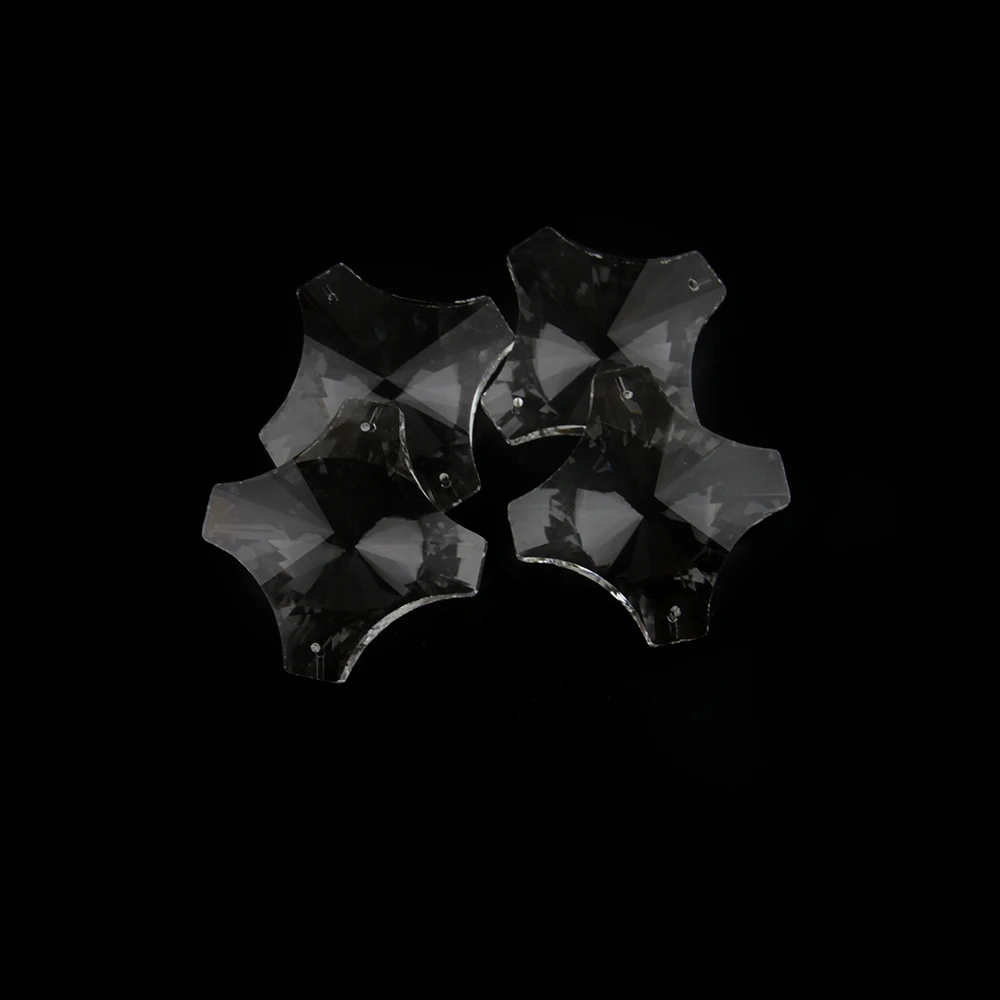 10 шт. прозрачные хрустальные люстры в форме Креста аксессуары для стиле барокко