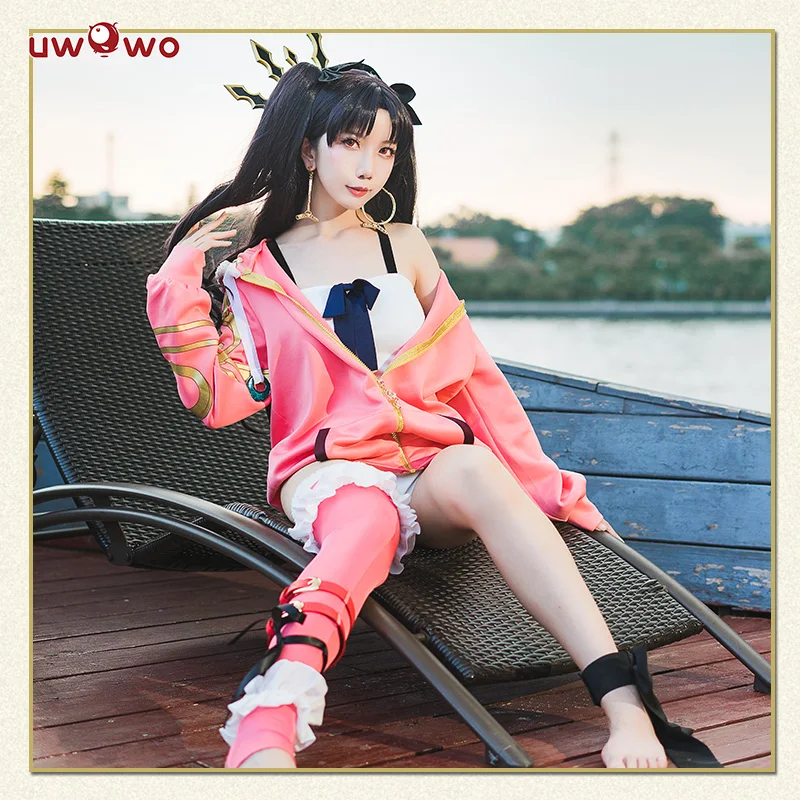 UWOWO игра аниме Fate/Grand Order Ishtar косплей костюм пальто толстовки женский купальник