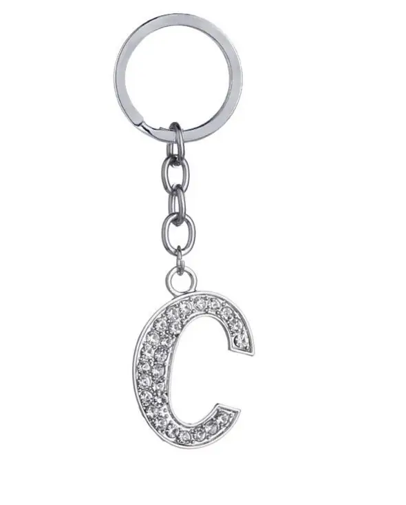 Лидер продаж милая пара письмо брелок для любителей сплава Мода Ювелирные эмали