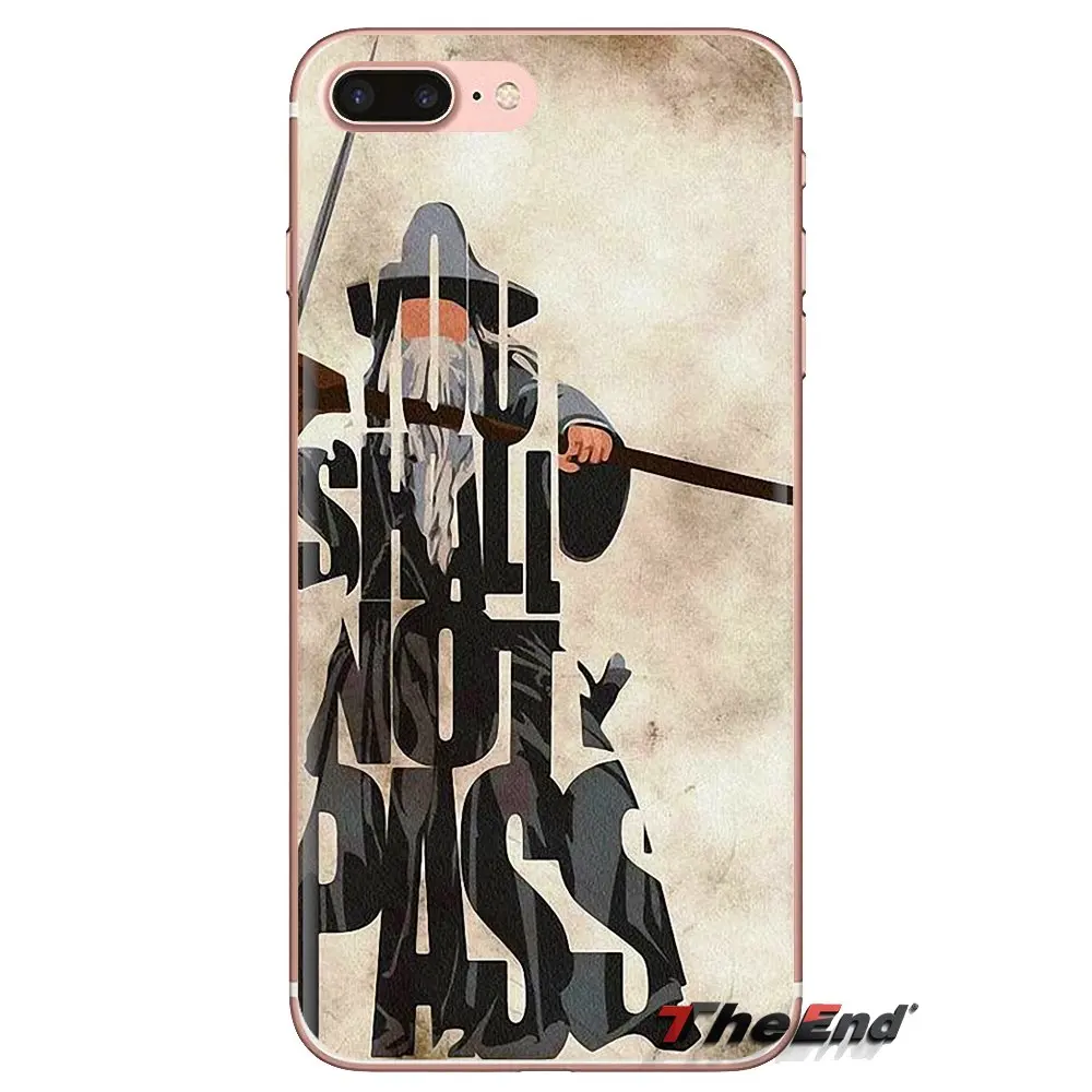 You shall not pass The Lord of the Rings For Oneplus 3T 5T 6T Nokia 2 3 5 6 8 9 230 3310 2.1 3.1 5.1 7 Plus 2017 2018 TPU Covers |