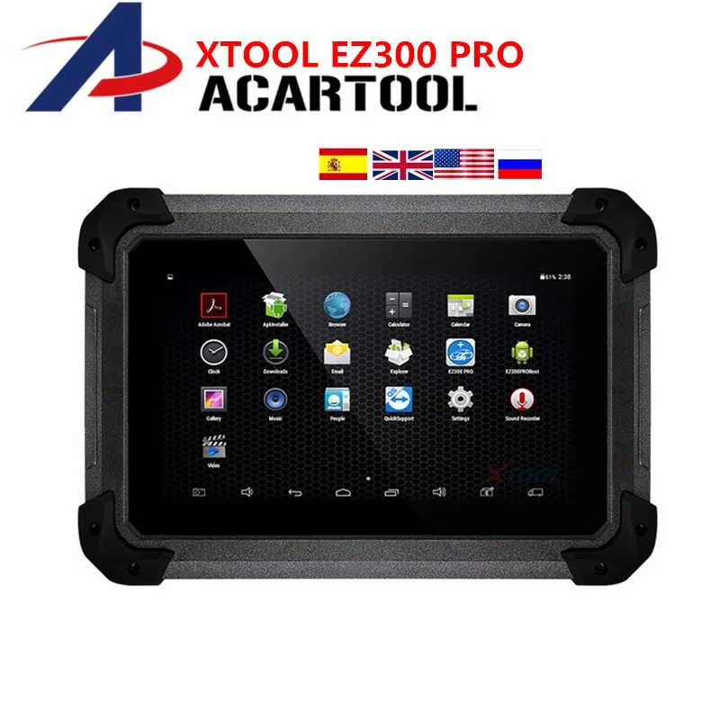 Xtool EZ300 Pro с 5 систем Диагностика двигателя, ABS, SRS, передачи и TPMS же функция creader с MD802, TS401 DHL
