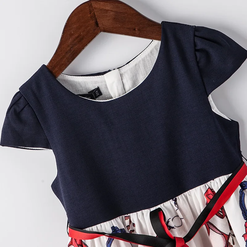 2-8 Years Girls Summer Dress 2019 Children Causal Dresses Toddler Princess For Party Kids | Детская одежда и обувь