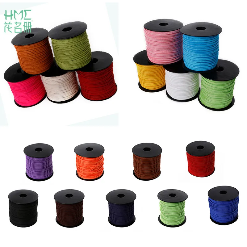 Бесплатная доставка 3 мм приблизительно 100 ярдов/рулон шнур из искусственной