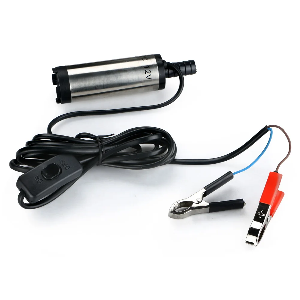 DC 12 В 38 мм Электрический погружной насос диаметр дизельного топлива воды масла