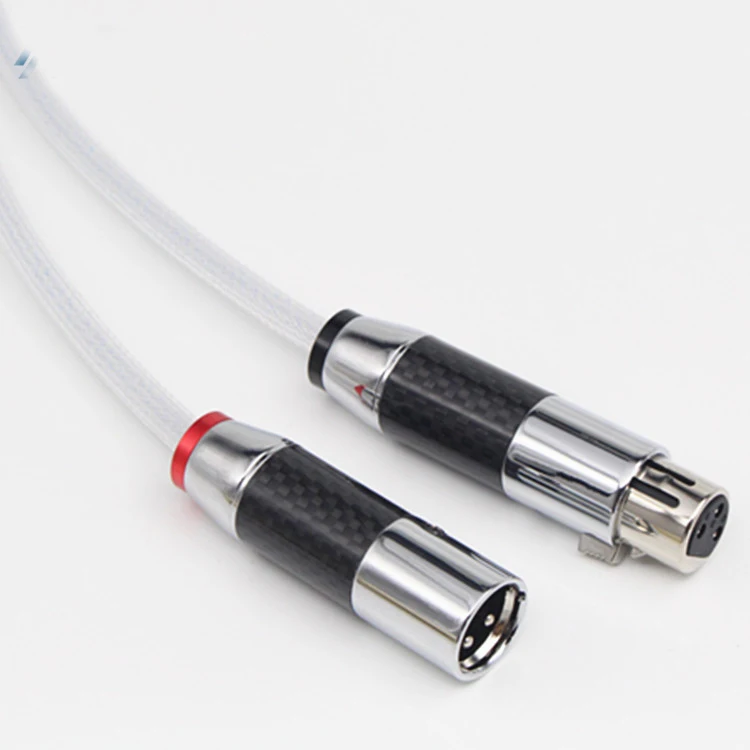 HI-End посеребренный аудиокабель XLR сбалансированный HIFI для мужчин и женщин |