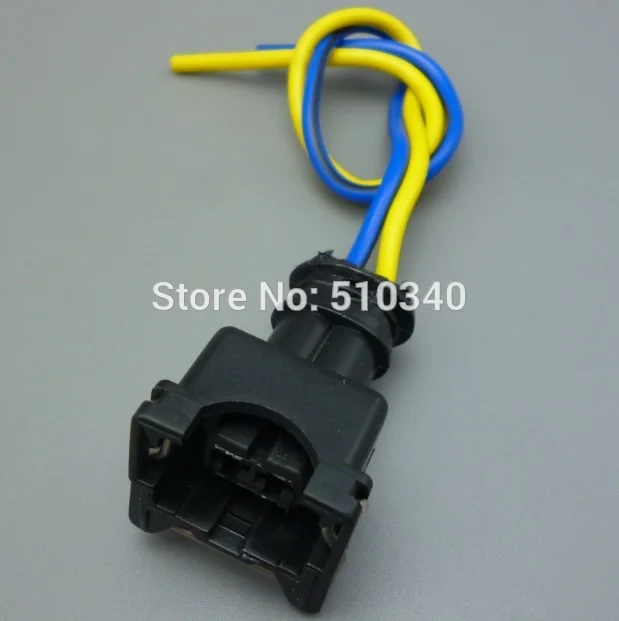 100 компл. Заглушка инжектора Соединитель с водонепроницаемым датчиком 2