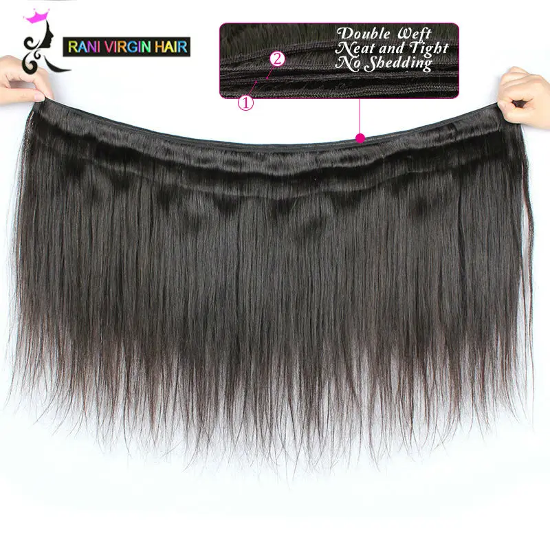 Бразильский Виргинский Волосы Прямые Человеческие 4 Связки Прямо Плетение Волос