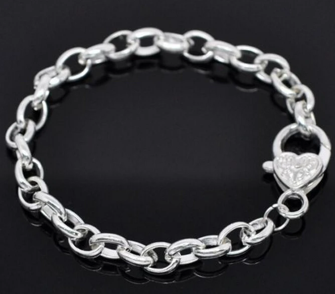 Лидер продаж 20 шт./лот цепочка с символом бесконечности карабин-лобстер