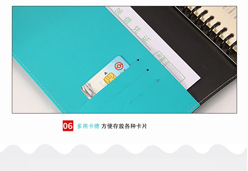 RuiZe креативный канцелярский бизнес офисный блокнот А5 спиральный блокнот кожаный чехол для записной книжки многоразовый блокнот