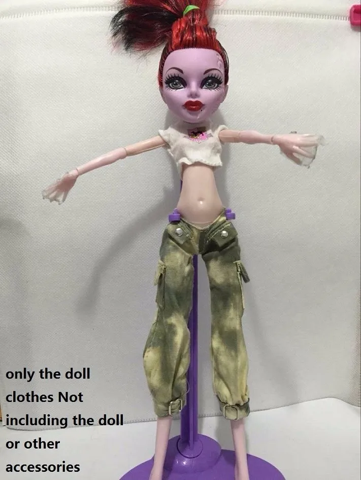 Различные части юбка платье для Monster High кукольная одежда подлинный комплект одежды Школьные Аксессуары