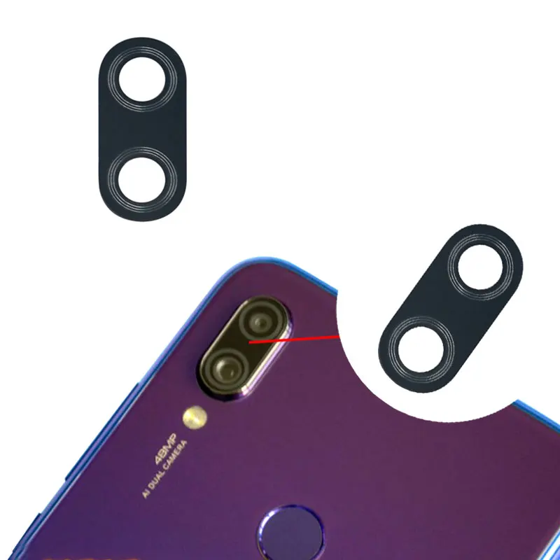 Новая задняя основная камера стеклянная крышка объектива для Xiaomi Redmi Note 7
