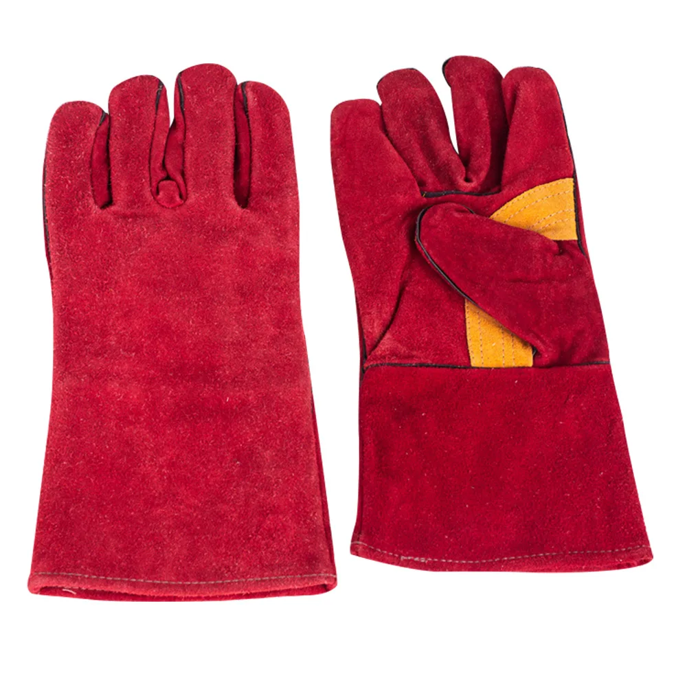 AIEOE высокое качество анти-износ сварочные перчатки термостойкие для сварщика