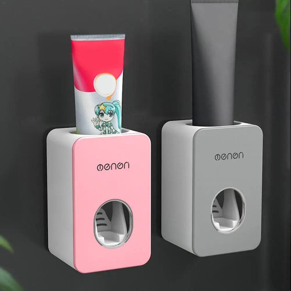 Автоматический Дозатор зубной пасты держатель щетки аксессуары для ванной
