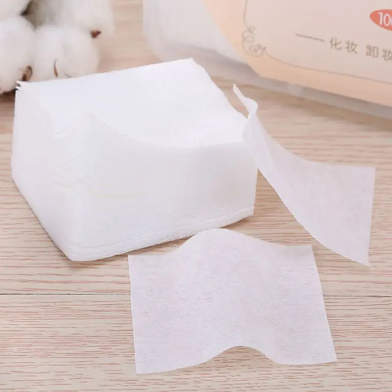 

1000Pcs/Box Non-Woven Fabric Cosmetic Cotton Pads Makeup Wipes Facial Cleansing