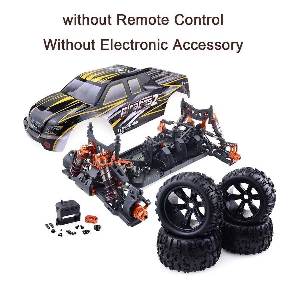 Set A Гоночный автомобиль грузовик 4WD бесщеточный технический строительный блок наборы DIY игрушка пульт дистанционного управления гоночные автомобили Монстр Рама Комплект Детские игрушки - Цвет: Set A