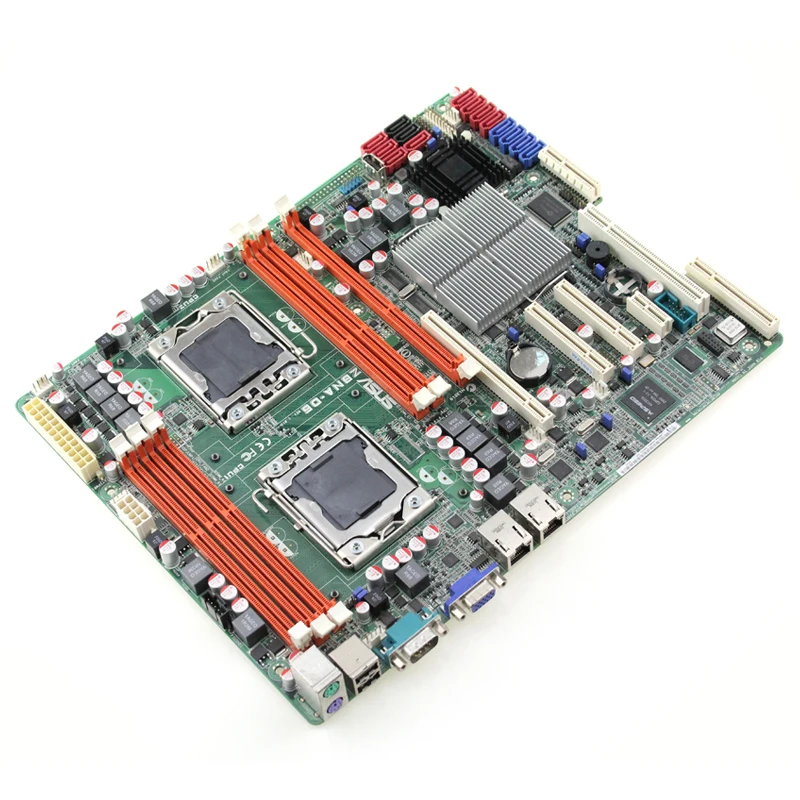 1 шт. ASUS Z8NA D6 Dual 1366/X58 двухканальная материнская плата по стандарту ATX версия игры