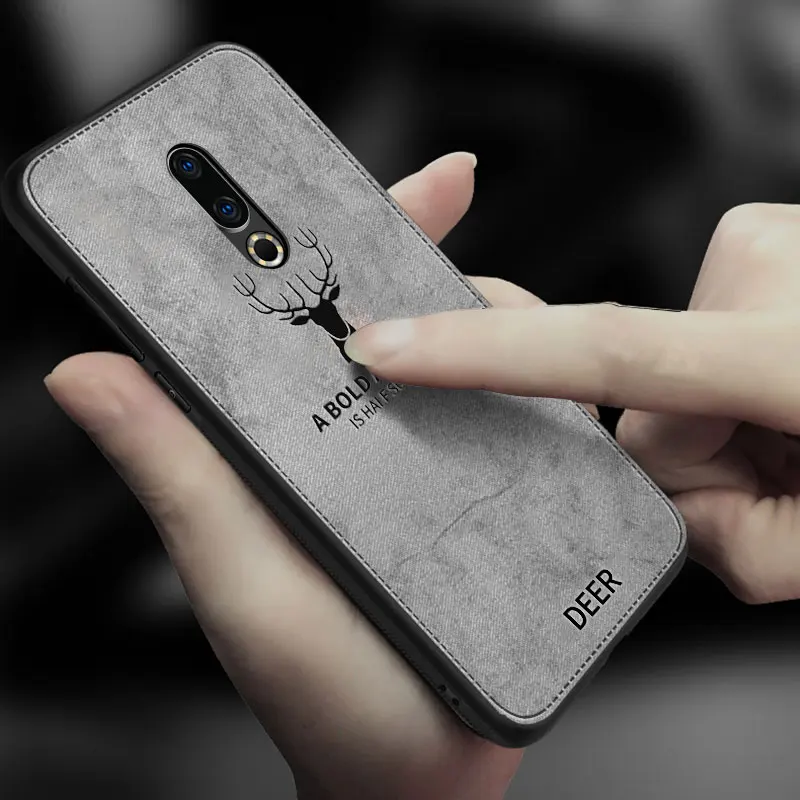 Для Meizu 16S ткань проблемных твердый переплет на для 16th 16 16x плюс M6 M5 Note Примечание