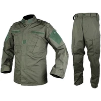 cqc tactical airsoft military army uniform bdu combat shirt pants set outdoor paintball training hunting clothingod