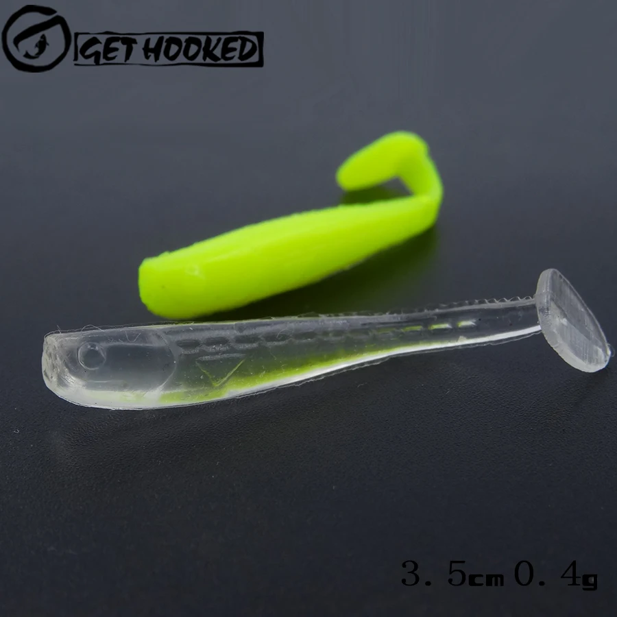 Микро Мини мягкая искусственная рыболовная приманка гольян 3 5 см 0 4 г 10 шт. червь с