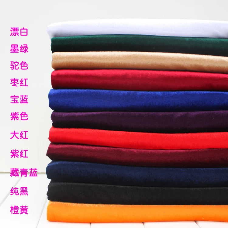 Фиолетово-красная шелковая Бархатная ткань велюровая плиссированная скатерти