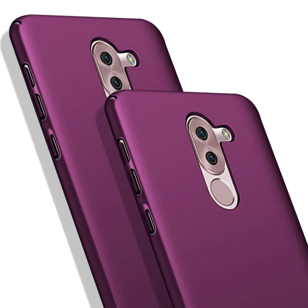 Чехол для Huawei Honor 6X жесткий пластиковый Тонкий матовый чехол из поликарбоната GR5