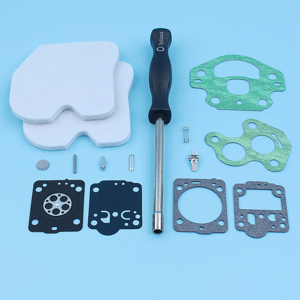 

Carburetor Carb Repair Screwdriver Adjust Tool For McCulloch CS380 CS340 Redmax GZ380 Chainsaw Air Filter Gasket Spare Part