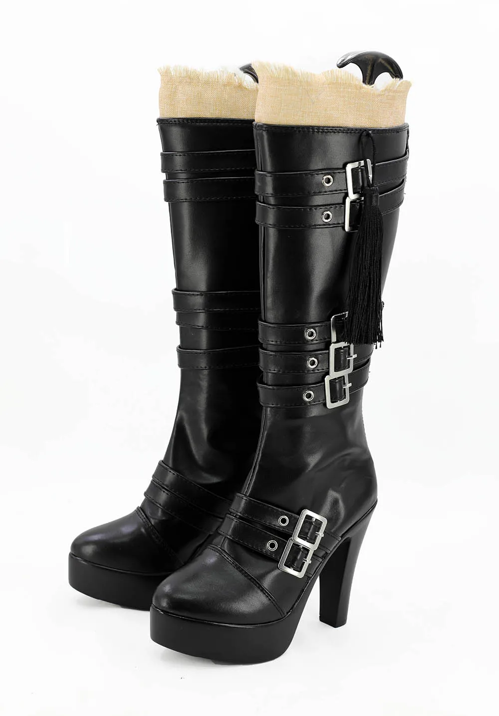 FF15 Iris Amicitia Cosplay ultifantasy XV сапоги на высоком каблуке изготовленные заказ |