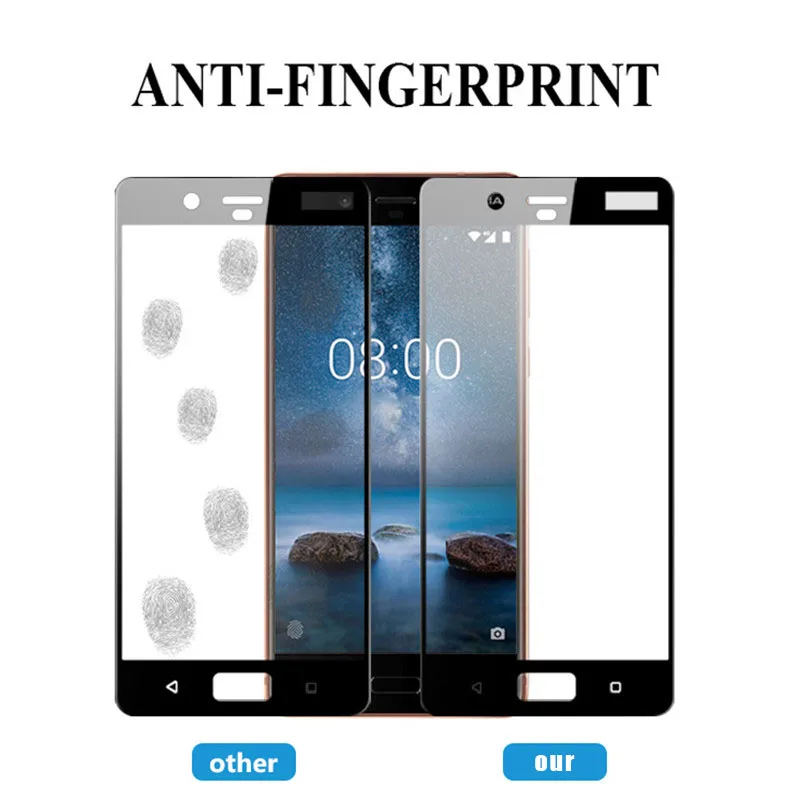 Защитное стекло для nokia 5 6 3 Закаленное пленка Noka tremp nokia7 2 8 Защита экрана nokia5 nokia6