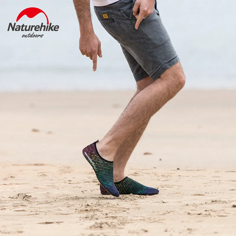 

Naturehike Water Aqua Shoes Men Women Beach Shoes Unisex Swimming Quick-drying Anti-skid Water Barefoot Shoes NH18S001-X
