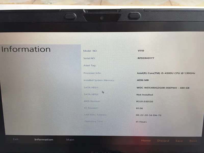 Лучшее качество промышленный прочный компьютер Getac v110 ноутбук диагностический ПК с i5-4300 cpu и 4 ГБ/8 Гб ram с ssd win7 установлен