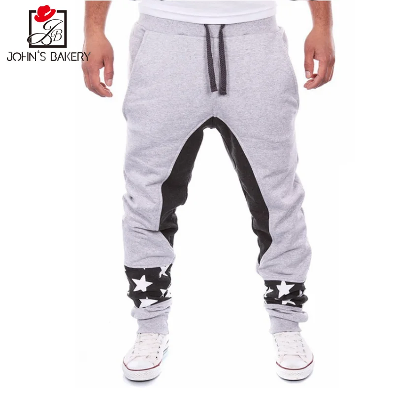 Хлебобулочные Новая коллекция 2017 бренд Повседневное джоггеры звезды печатает