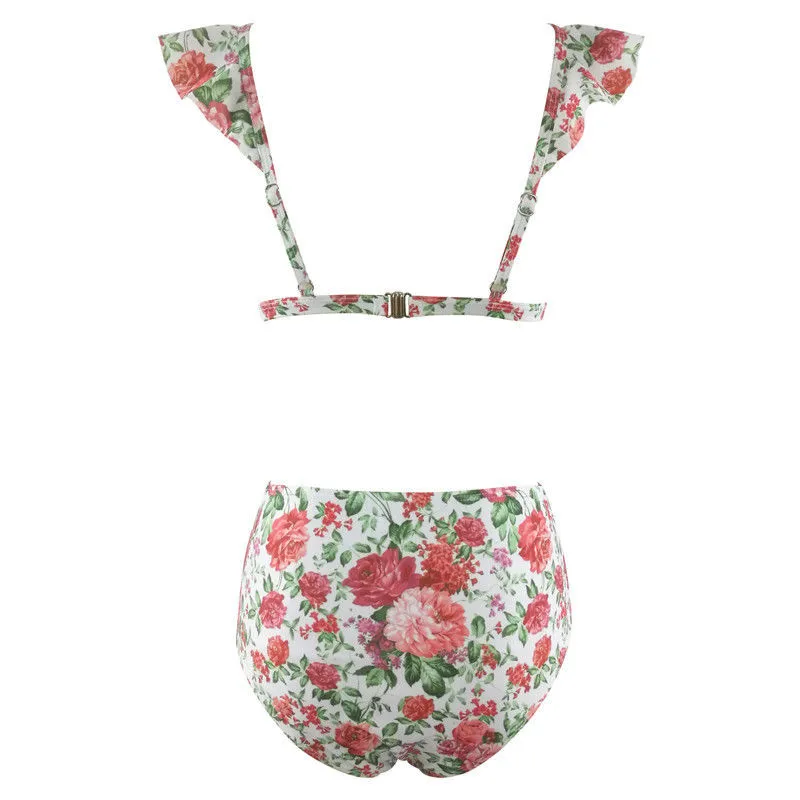 Пикантные цветочный принт Фантазии бразильский летний праздник купальник