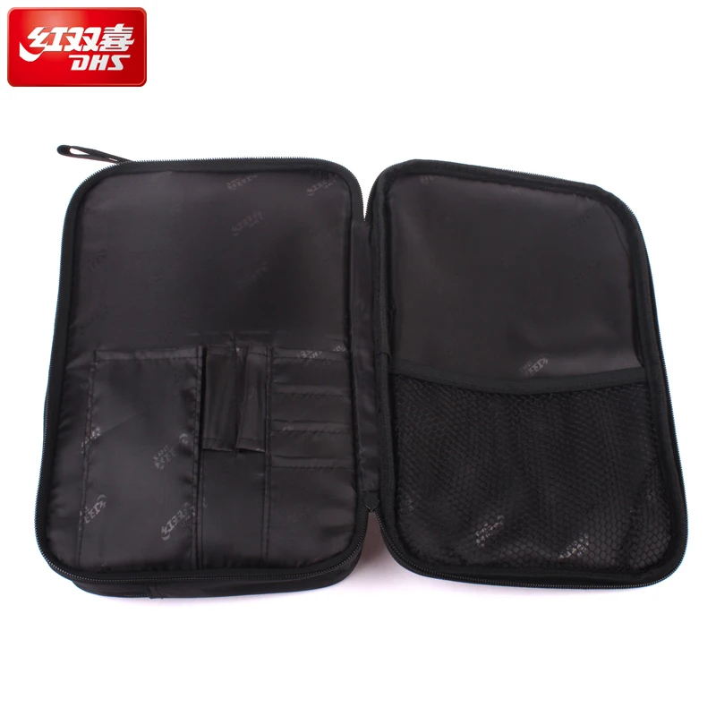 DHS оригинальная сумка для настольного тенниса двухслойная/Однослойная 2 ракеток