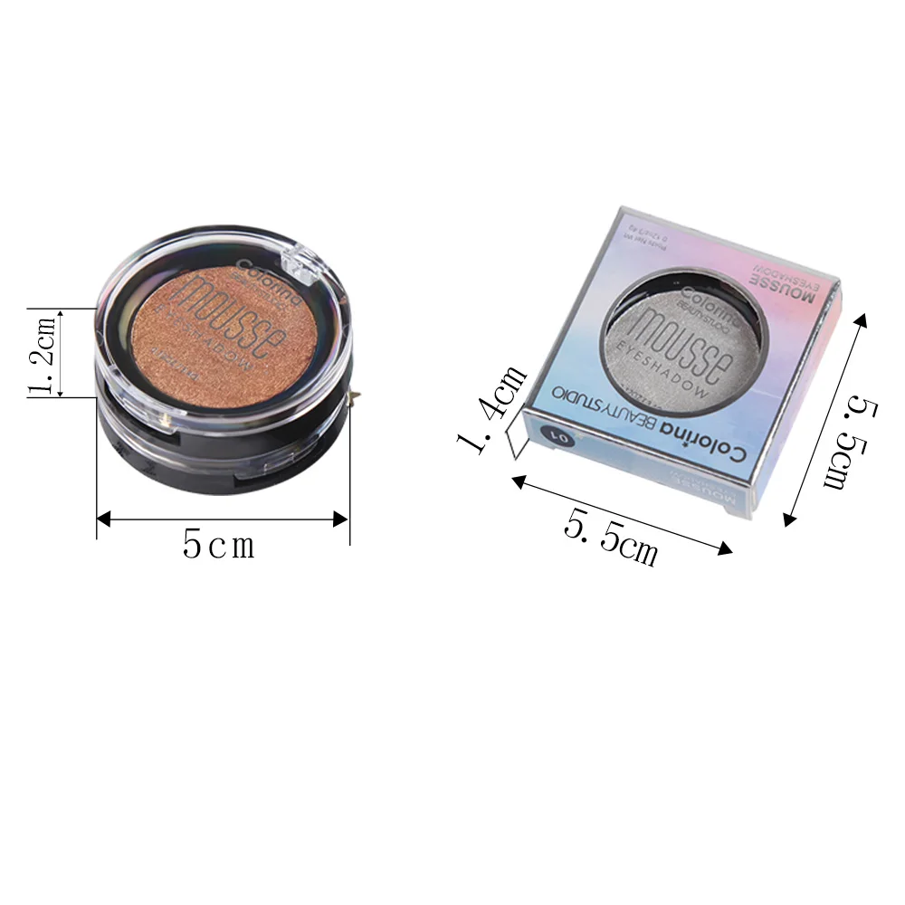 Colorina тени для век мусс долговечные водонепроницаемые| |