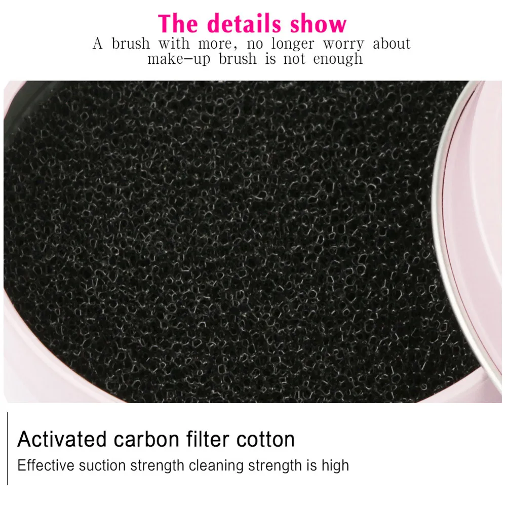 Щетка для макияжа Чистящая губка чистящая Матовая коробка пудра щетка мытья