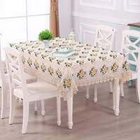rose floral lace table towel wedding decor table cover embroidered tablecloth tea table cloth home room table decoration textile