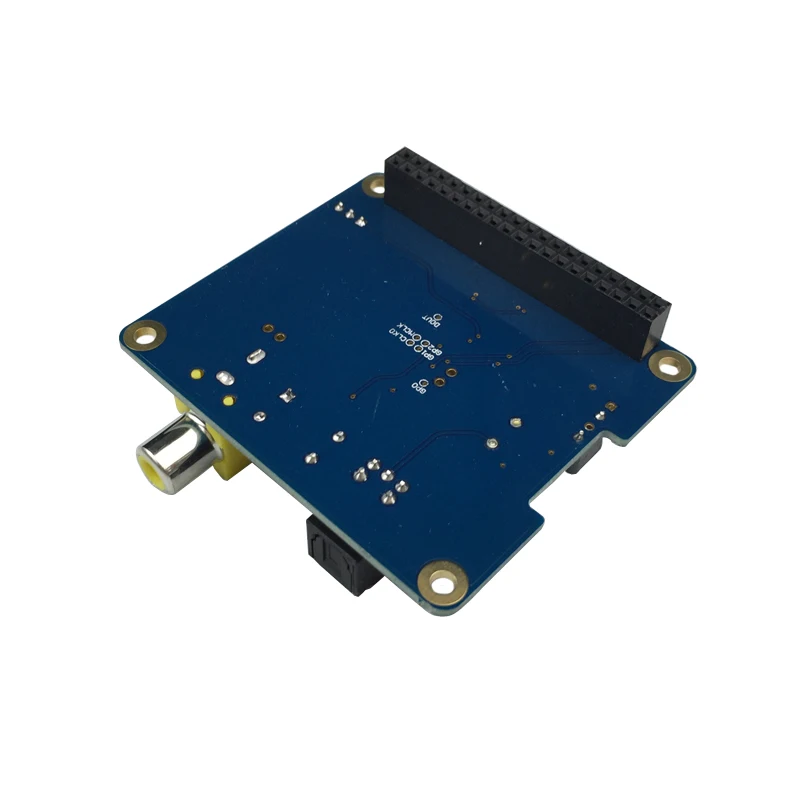 Raspberry Pi 3 B Plus HIFI DiGi I2S SPDIF цифровая звуковая видеокарта с черным акриловым чехлом