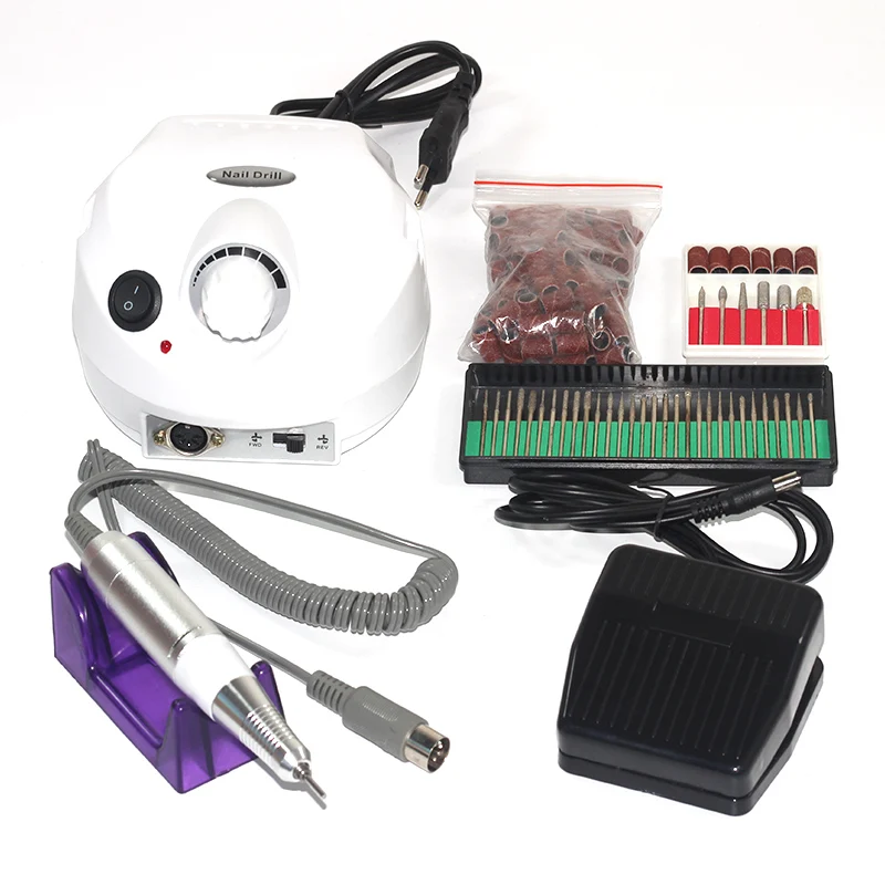 30000 об/мин Профессиональный аппарат для прибор маникюра педикюра комплект
