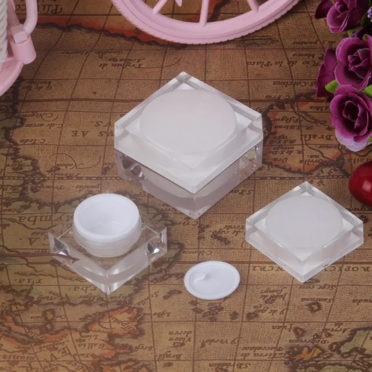 10 шт. акриловая бутылка для лосьона 5/10/15/30/50 г|pump bottle|acrylic cream jarcream jar |