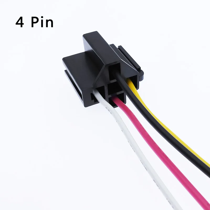 Предварительно проводной 5 Pin Реле крепление держатель гнезда цоколя 12V 40A длина линии на высоком каблуке 12 см