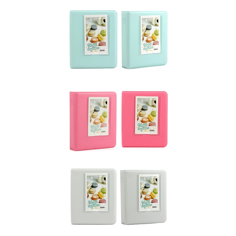 Новинка 64 кармана 3 дюймовый универсальный фотоальбом для Fujifilm Instax Mini 8 7s 70 25 90
