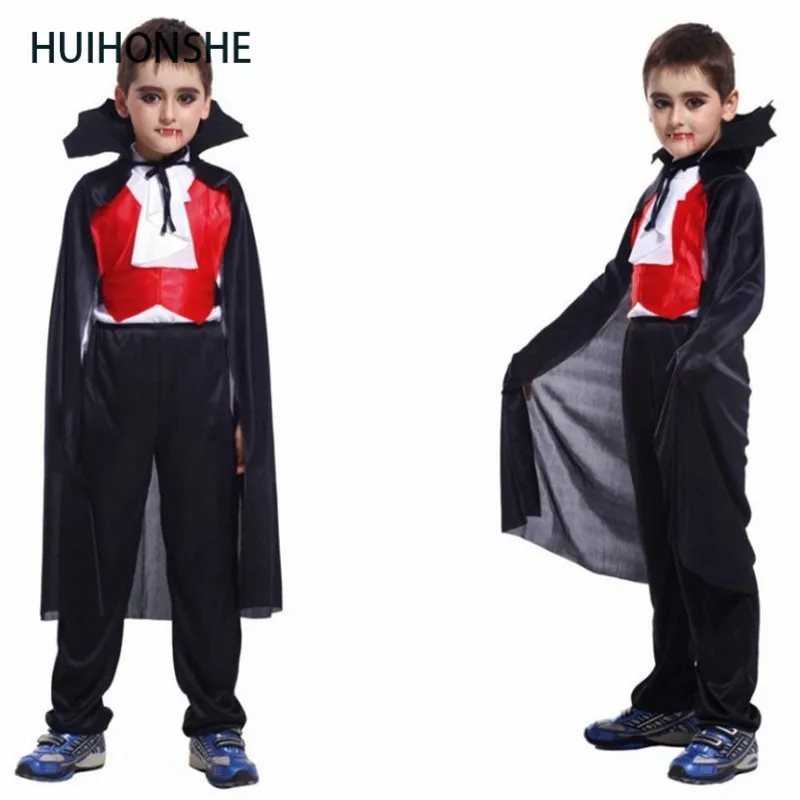 Детский семейный костюм вампира на Хэллоуин принцессы для мальчиков