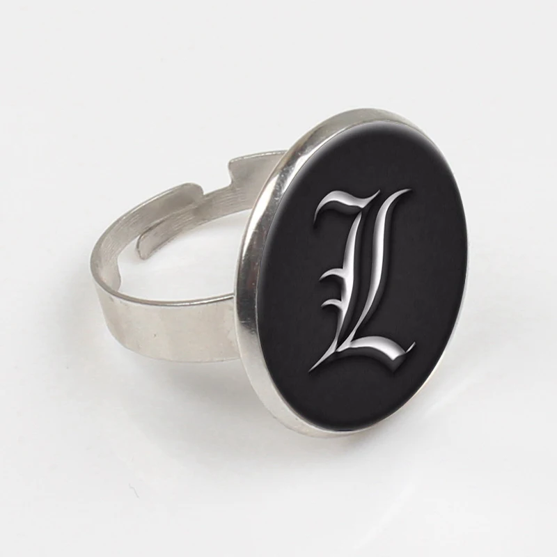 2019 аниме Death Note высокое качество кольцо Личность ювелирные изделия Кристалл