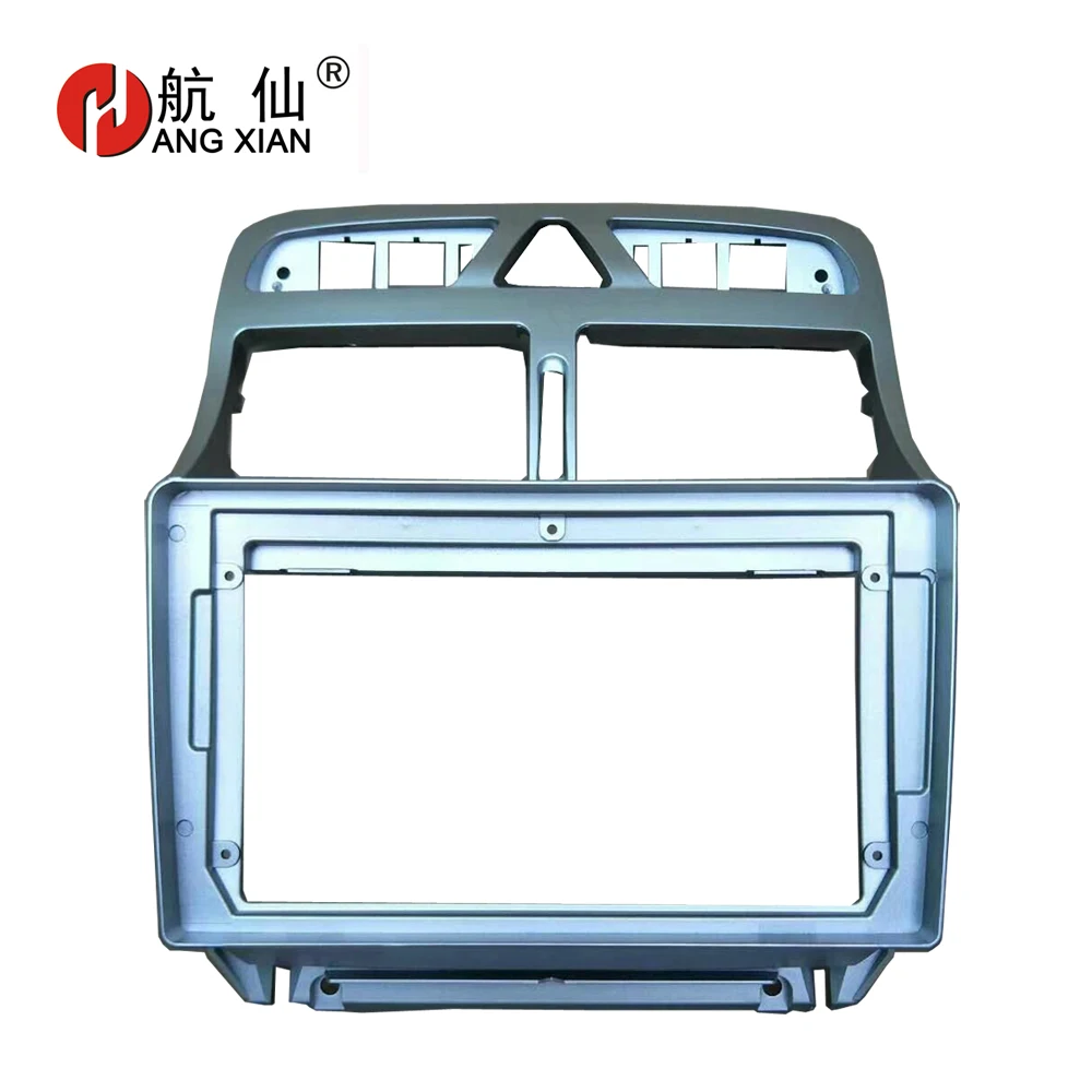 HANGXIAN 2 Din Автомобильная Радио Рамка для peugeot 307 2002-2013 автомобильный DVD gps Navi плеер панель приборная панель установочная рамка