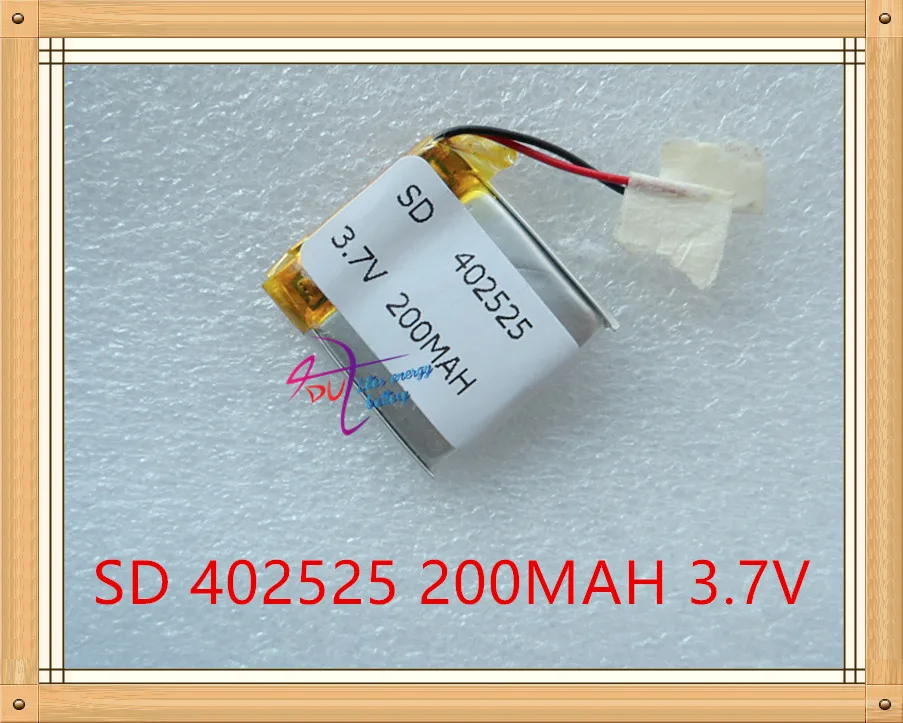 Аккумулятор Liter 3 7 в аккумулятор для планшета 402525 200 мАч Bluetooth-гарнитура динамики