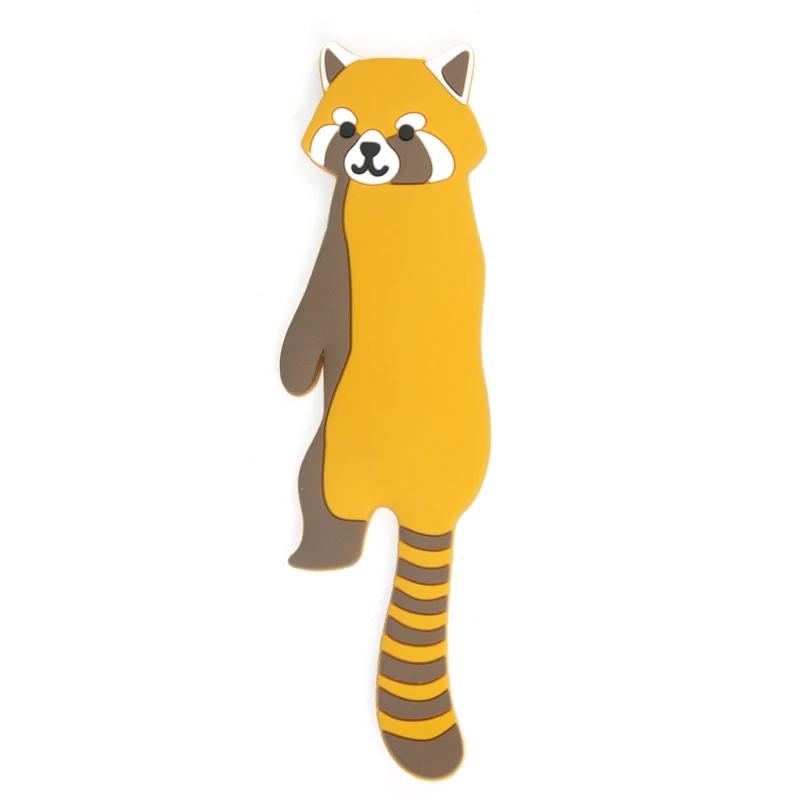 Raccoon Многофункциональные крючки милые животные крючок на холодильник ключ настенный крючок съемные кухонные крючки держатель для ключей настенный можно мыть держатель - Цвет: Raccoon