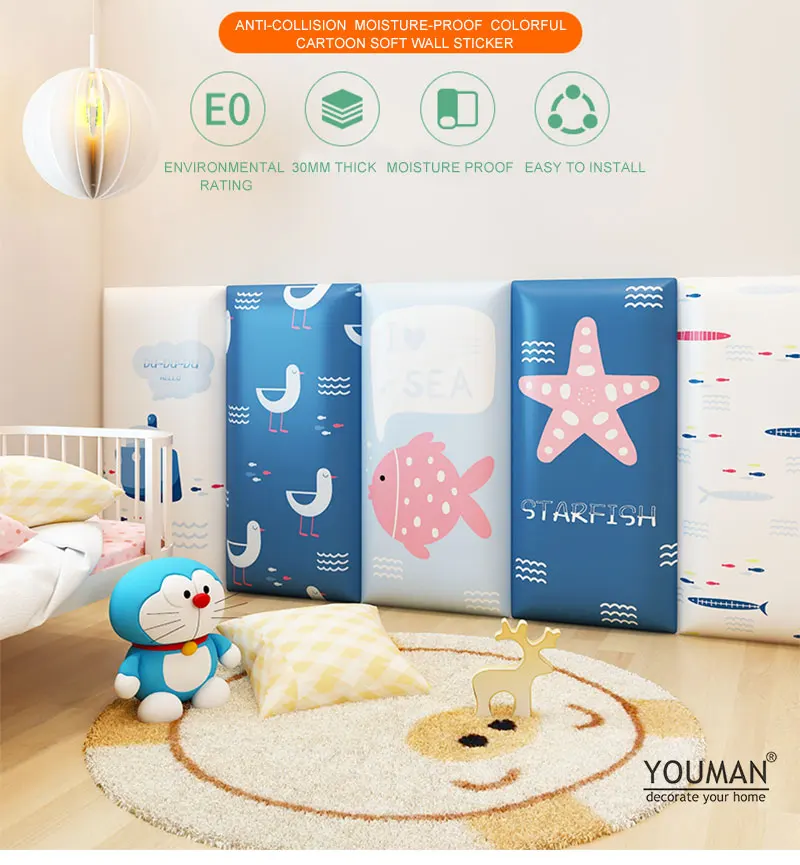 Обои YOUMAN обои 3d декоративные наклейки на стены изголовье самоклеющиеся мягкие стеновые покрытия панели спортивные постельные принадлежности