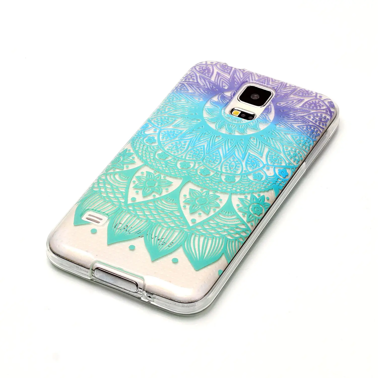 Silicone Transparent Thin Ultra Phone Mobile Cover Carcasa Case For Samsu Samsug Sansung S5 I9600 |